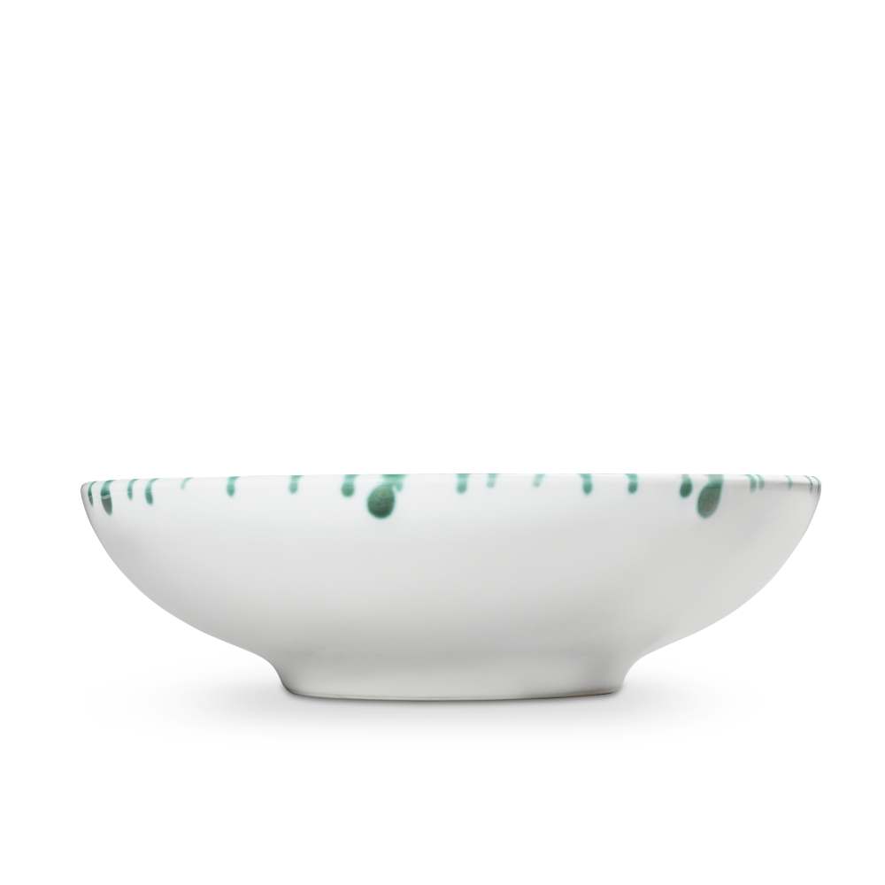 Grüngeflammt, Schale (Ø 17cm) - Gmundner Keramik