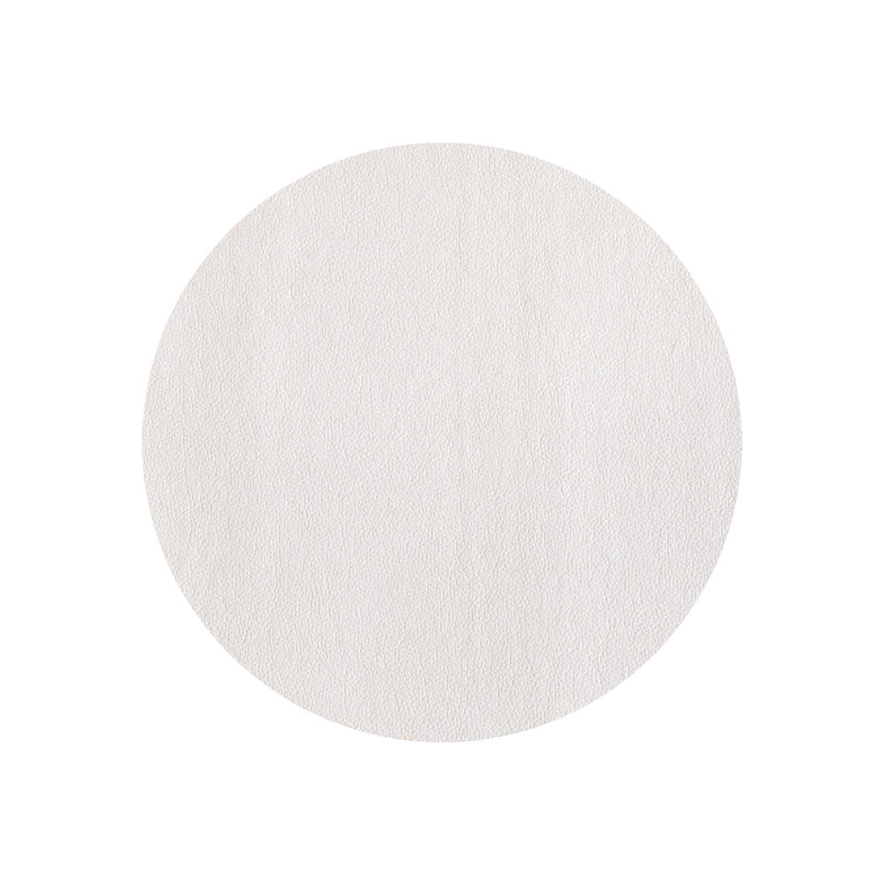 Tischset rund weiß leather ASA Selection