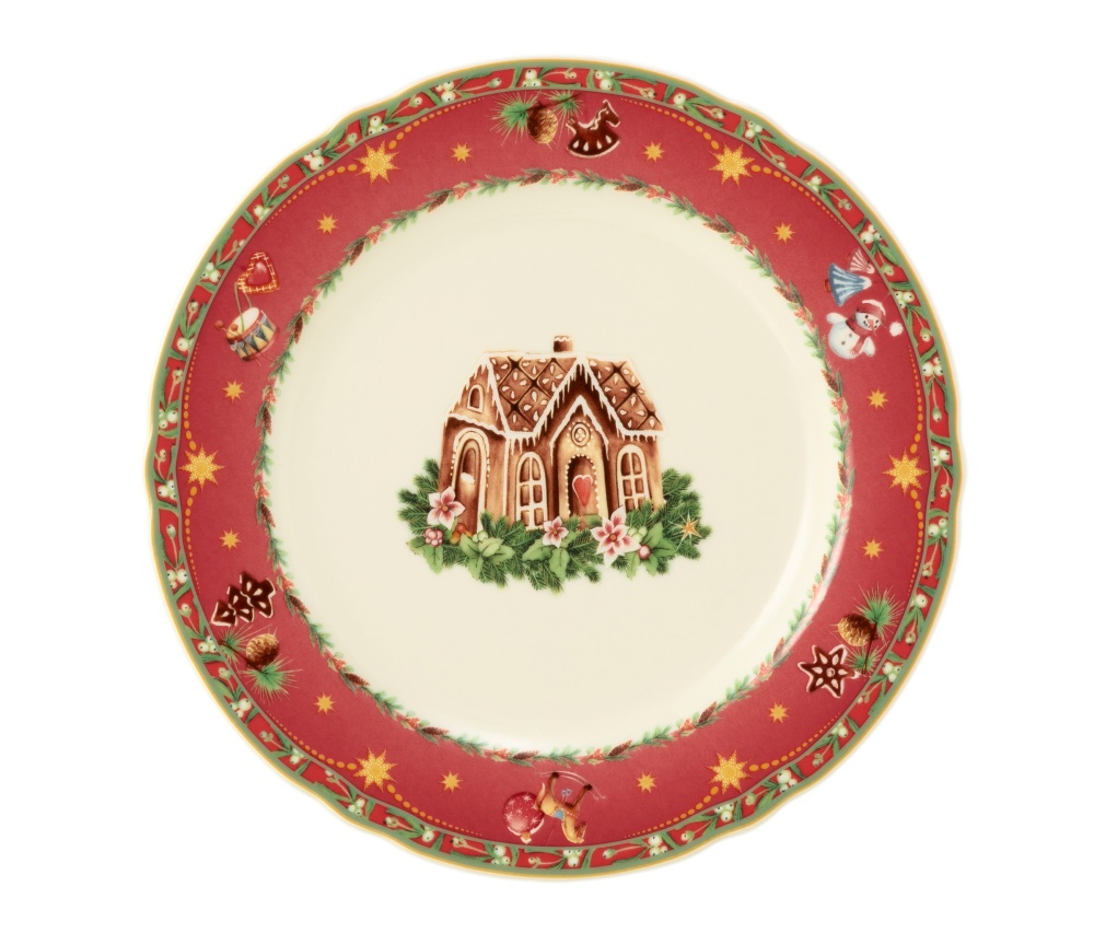 Frühstücksteller rund 20 cm Marieluise Weihnachtsnostalgie Seltmann Weiden