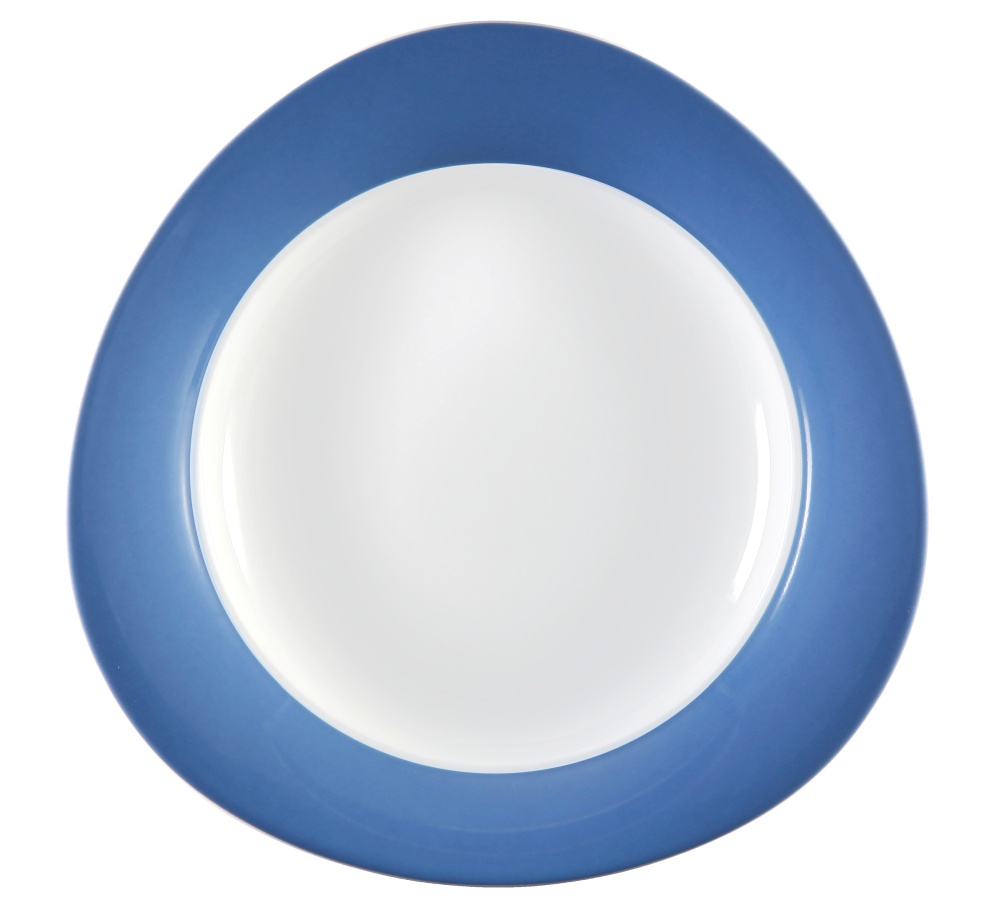 Suppenteller rund 23,5 cm Trio Blau Seltmann Weiden