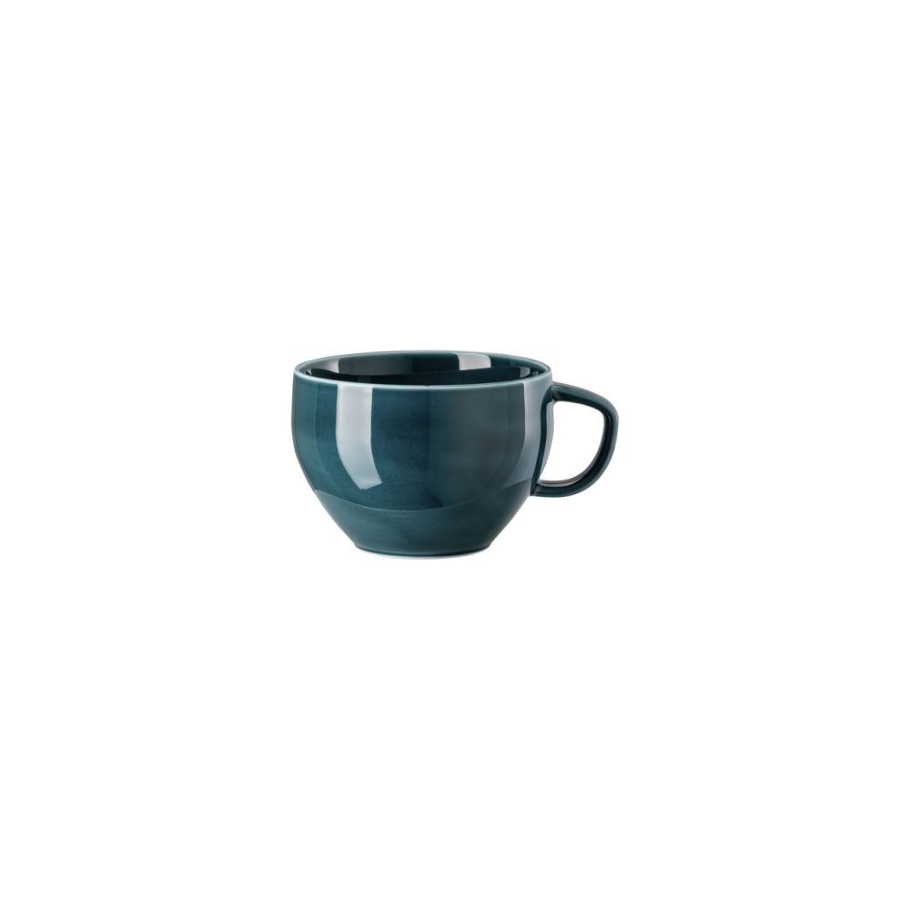 Café au Lait Obertasse Junto Ocean Blue Rosenthal