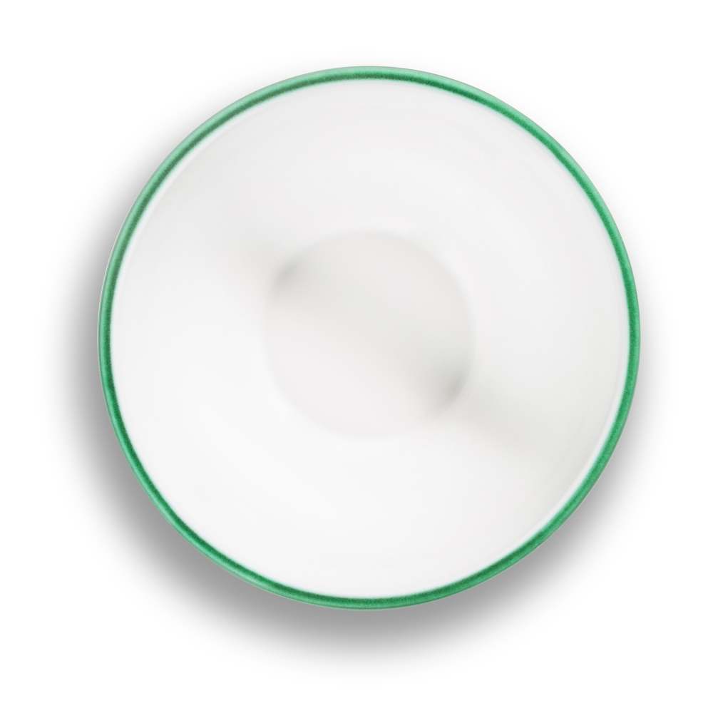 Grüner Rand, Müslischale groß (Ø 14cm) - Gmundner Keramik