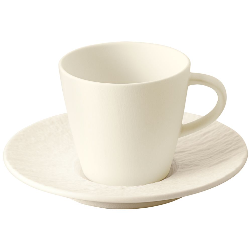 Mokka-/Espressoobertasse 8,5x6,5x6cm Manufacture Rock blanc Villeroy und Boch