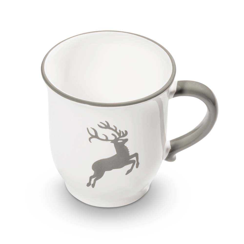 Grauer Hirsch, Schokotasse (0,3L) - Gmundner Keramik