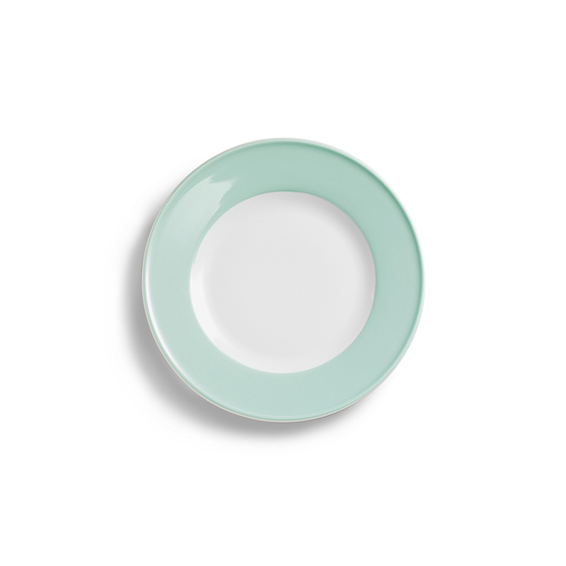 Teller flach 19 cm Fahne Solid Color Mint Dibbern