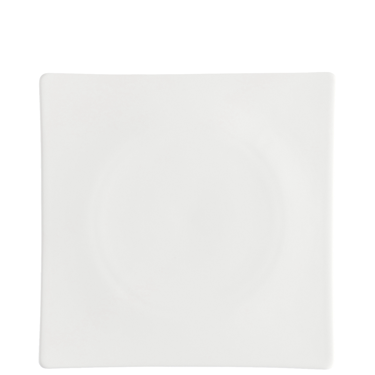 Teller quadratisch 27 cm flach Jade Weiss Rosenthal