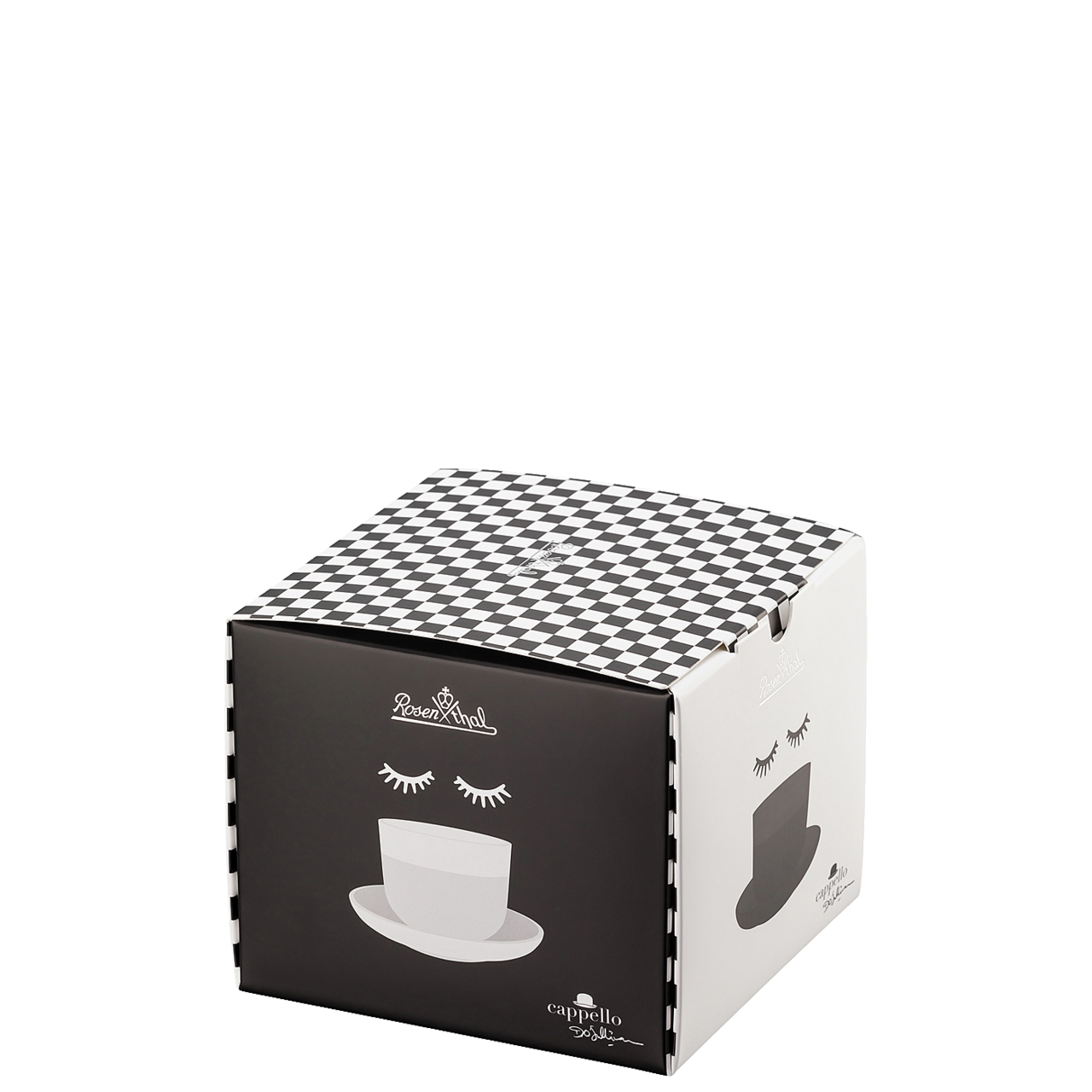 Espressotasse 2-tlg. Cappello Weiss Rosenthal Studio Line