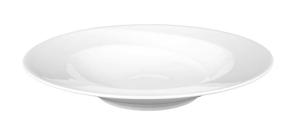 Suppenteller rund 22,5 cm Paso Weiss Seltmann Weiden