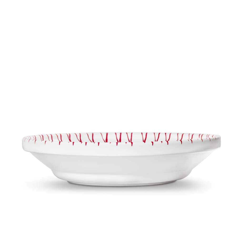 Rotgeflammt, Reifschüssel (Ø 32cm) - Gmundner Keramik