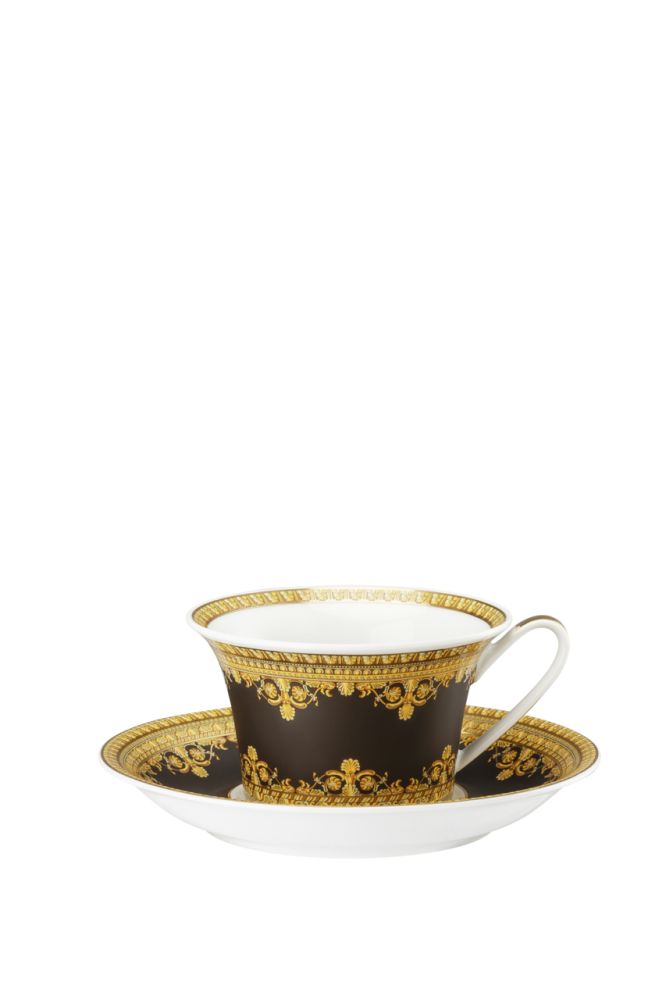 Teetasse 2-tlg. Versace Baroque Nero Versace by Rosenthal