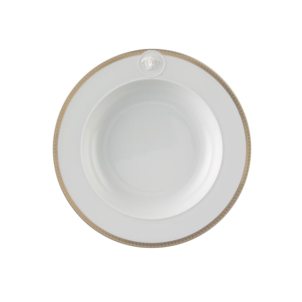 Suppenteller 22 cm Ikarus Medaillon Meandre d`Or Versace by Rosenthal