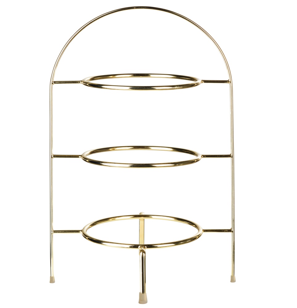 Etagere 3-stufig für Dessertteller, gold à table ASA Selection