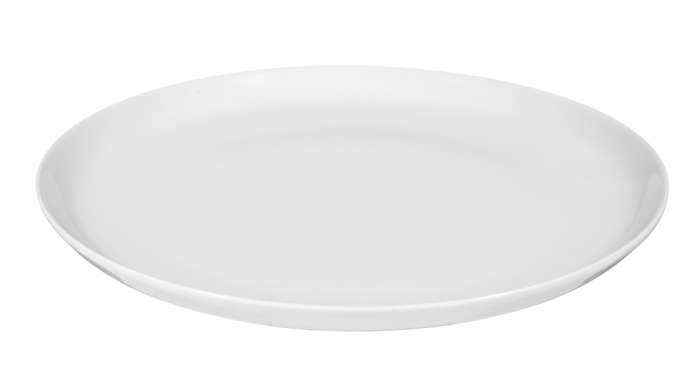 Teller flach rund 30 cm Sketch Weiss Seltmann Weiden