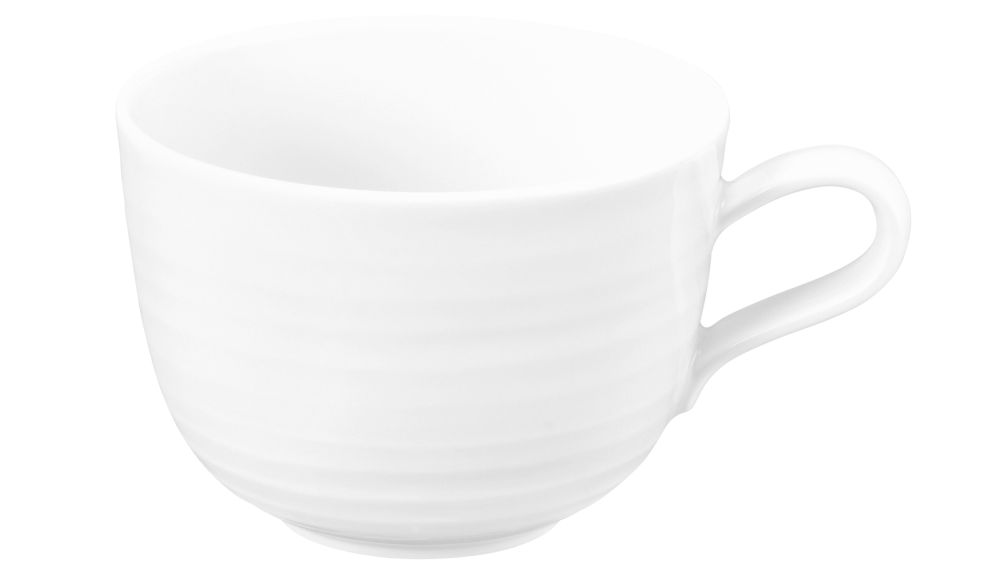 Milchkaffeeobertasse 0,38 l Terra Weiss Seltmann Weiden